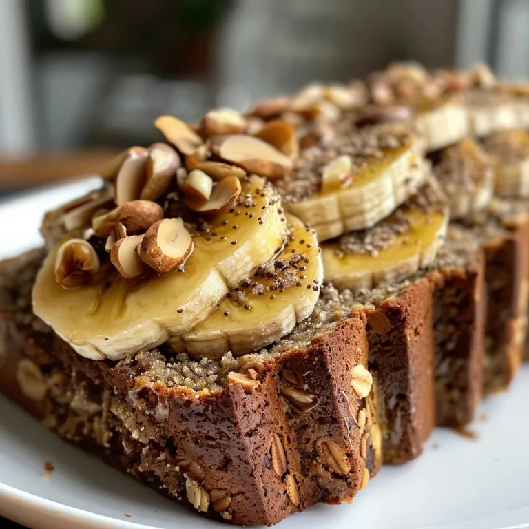 Nahaufnahme von saftigem gesunden Bananenbrot.
