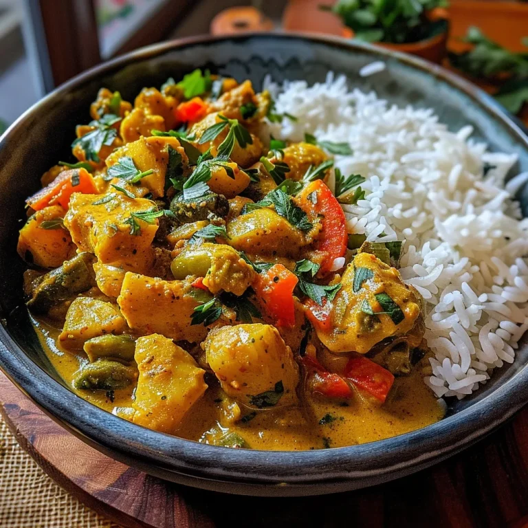 Einfaches Curry-Vergn gen: Reis-Pfanne mit Gem se und Pfiff Nahaufnahme einer Curry-Reis-Pfanne mit buntem Gemüse.