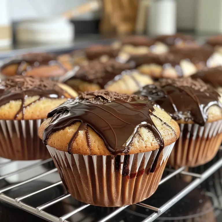 Saftige Schokomuffins in einer Nahaufnahme, schokoladig und verführerisch.