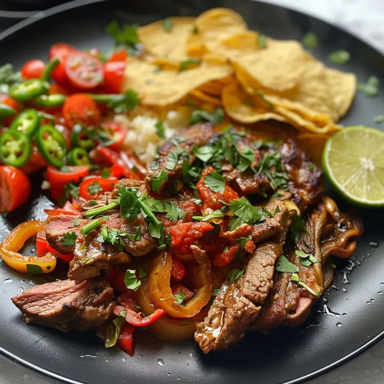 Nahaufnahme einer Tex-Mex Pfanne mit Hackfleisch, buntem Gemüse und Käse.