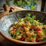 Nahaufnahme von geröstetem Blumenkohl mit goldbrauner Kruste.