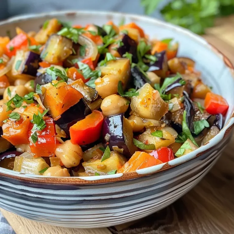 ['Close-up of a creamy chickpea bake with colorful vegetables.', 'Side view of a bubbling chickpea casserole topped with melted cheese.', 'Juicy, golden-brown chickpea bake featuring diced vegetables.', 'Rich and creamy chickpea dish showcasing vibrant ingredients.']