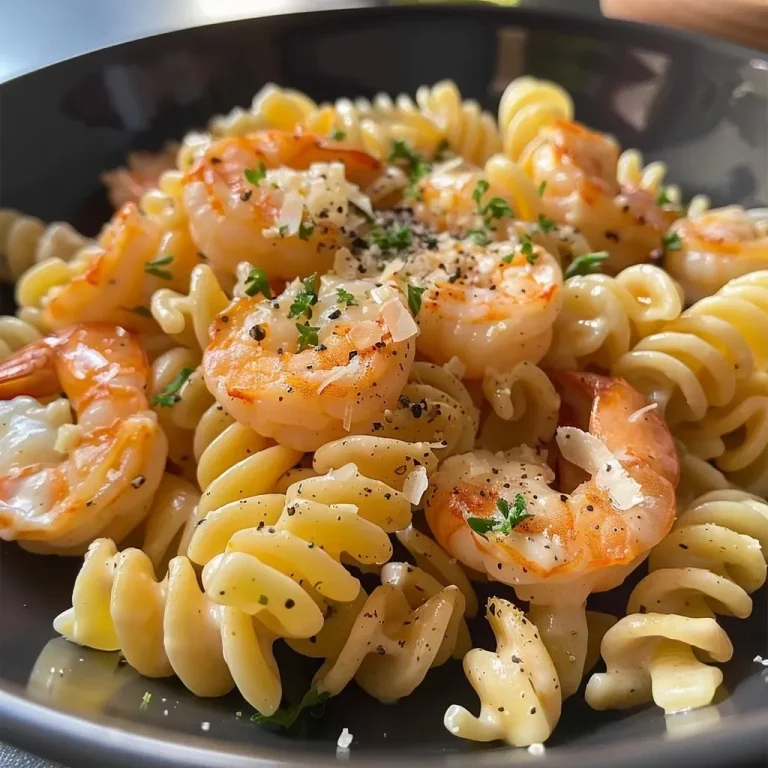 ['Close-up of Garnelen Scampi Nudelauflauf with pasta and shrimp, garnished with parsley.', 'Side view of a cheesy Garnelen Scampi Nudelauflauf, showcasing juicy shrimp and creamy sauce.', 'Deliciously baked pasta dish with shrimp, garlic, and herbs, presented in a dish.', 'Garnelen Scampi Nudelauflauf, featuring fusilli pasta and melted cheese, ready to serve.']