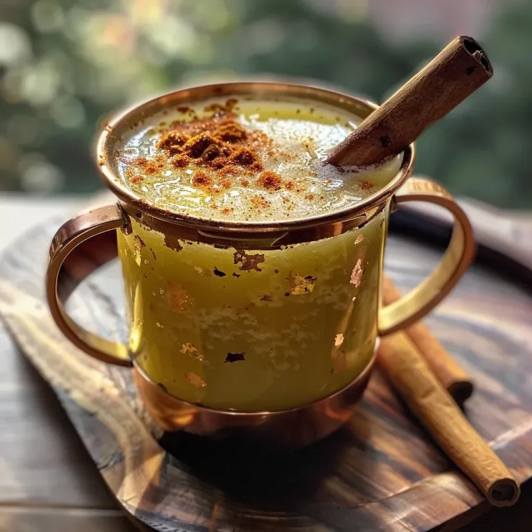 ['Close-up view of a refreshing Apple Cider Mule cocktail with apple cider and a cinnamon stick.', 'Side view of a glass filled with Apple Cider Mule, showcasing the vibrant liquid and spices.', 'Juicy, golden-brown Apple Cider Mule with a cinnamon stick, captured in a close-up shot.', 'Detailed image of an Apfelwein Mule cocktail featuring apple cider and cinnamon, viewed from the side.']