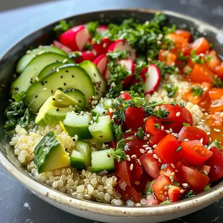['A close-up view of a vibrant bowl filled with quinoa, sautéed oyster mushrooms, and colorful roasted beets.', 'A side-angle shot of a healthy bowl featuring cooked quinoa, garlic sautéed oyster mushrooms, and fresh parsley.', 'A detailed close-up showing a bowl of quinoa topped with golden oyster mushrooms, roasted beets, and tahini dressing.', 'A close-up image of a colorful grain bowl with quinoa, oyster mushrooms, broccoli, and a drizzle of tahini dressing.']