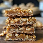 ['Close-up shot of caramelized walnuts with a shiny glaze.', 'Side view of roasted walnuts coated in a sugary syrup.', 'Juicy, glistening walnuts seasoned with cinnamon and vanilla.', 'Detailed view of sweetened walnuts arranged on a rustic surface.']