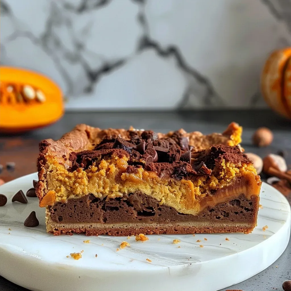 ['Close-up of a stack of golden-brown Hokkaido pumpkin chocolate chip cookies.', 'Side view of freshly baked Hokkaido pumpkin cookies sprinkled with chocolate chips.', 'Detailed shot of soft, chewy Hokkaido pumpkin cookies with melted chocolate chips.', 'Deliciously tempting Hokkaido pumpkin cookies on a rustic wooden surface.']