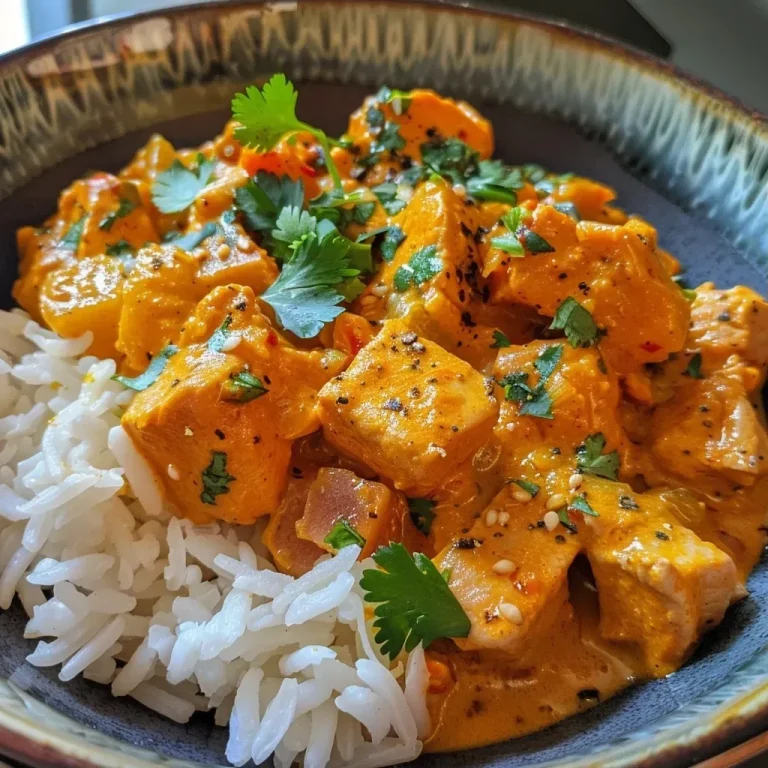 ['Close-up view of a vibrant Kürbis Curry with coconut milk in a bowl.', 'Side view of creamy Kürbis Curry garnished with fresh cilantro and chilies.', 'Juicy Kürbis Curry in a bowl, showcasing bright orange colors and spices.', 'Appetizing Kürbis Curry with coconut milk, featuring visible chunks of pumpkin and herbs.']