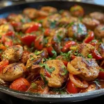 ['Close-up side view of a bowl of Linseneintopf with quinces and lamb sausages.', 'Juicy Linseneintopf featuring vibrant quinces and succulent lamb sausages, photographed from the side.', 'Side angle photo of a hearty Linseneintopf with lamb sausages and fresh quinces, taken with an iPhone.', 'Detailed view of Linseneintopf, showcasing ingredients like lamb sausages and quinces in a bowl.']