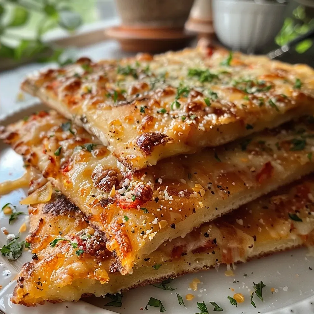Side view of a golden brown Parmesankekse with a crispy texture.