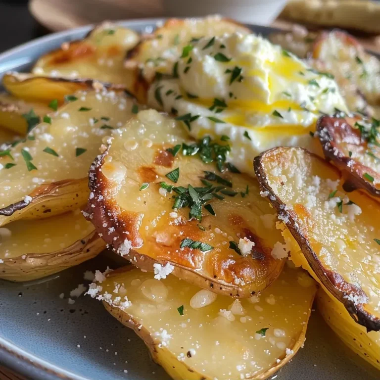 ['Close-up view of golden roasted parsnip fries served with a creamy garlic dip.', 'Juicy pastinaken pommes with a side of garlic crème fraîche dip on a rustic table.', 'Crispy parsnip fries garnished with fresh parsley next to a bowl of creamy dip.', 'Deliciously seasoned pastinaken fries displayed artfully beside a garlic and herb dip.']