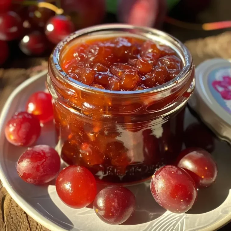 ['Close-up of a jar filled with homemade plum jam, showcasing its rich, dark purple color.', 'Side view of a glass jar of natural plum jam, highlighting its smooth texture and vibrant hue.', 'Detailed view of a container of plum jam, with visible chia seeds and spices in the mixture.', 'Artistic shot of a jar of gel-free plum jam with a spoon, emphasizing its fresh ingredients.']