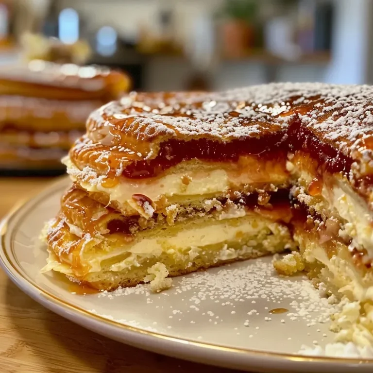 ['A close-up side view of a baked Quarkauflauf with Zwetschgen, showcasing its golden crust and purple plum slices.', 'A richly textured Quarkauflauf featuring vibrant Zwetschgen, captured in a side view that highlights its creamy interior.', 'Detailed image of a Quarkauflauf with Zwetschgen, revealing its moist layers and contrasting colors of plums and custard.', 'A side profile of a delicious Quarkauflauf with juicy Zwetschgen, showing a perfectly baked top and visible fruit slices.']