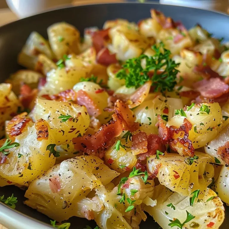 ['Close-up view of sautéed Brussels sprouts with bacon.', 'Juicy Brussels sprouts with crispy bacon in a frying pan.', 'Deliciously cooked Brussels sprouts and bacon side dish.', 'Pan-fried Brussels sprouts mixed with bits of bacon.']