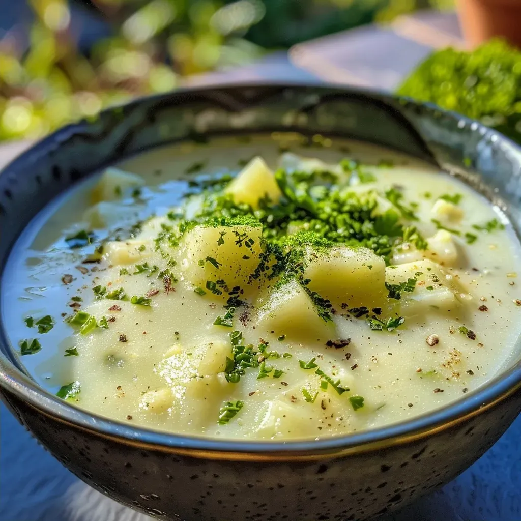 ['Close-up side view of creamy Sellerie-Limetten-Püree in a bowl.', 'Detailed shot of vibrant green Sellerie-Limetten-Püree captured with an iPhone 15 Pro.', 'Textured celery-lime puree presented in a stylish dish.', 'Appetizing look at Sellerie-Limetten-Püree, highlighting its creamy consistency.']