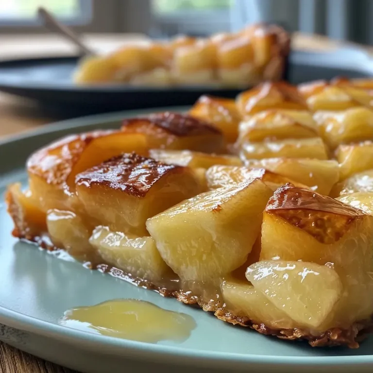 ['Juicy baked apple with cinnamon, almonds, and raisins in a close-up view.', 'Warm spiced apple dish with cinnamon and a touch of marzipan, seen from the side.', 'Close-up of a delicious warm apple sprinkled with cinnamon and topped with almonds.', 'Detailed view of a cinnamon apple dessert featuring raisins and marzipan potatoes.']