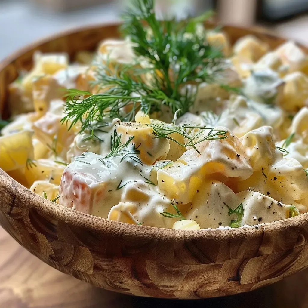 ['Close-up view of a fresh Wirsingsalat with Bergkäse, garnished with herbs and served on rustic bread.', 'Side view of a vibrant Wirsingsalat featuring chunks of Bergkäse and crispy roasted bread.', 'Detailed shot of Wirsingsalat with Bergkäse, highlighting its ingredients and textures.', 'Appetizing close-up of Wirsingsalat, showcasing the creamy dressing and topping of Bergkäse.']