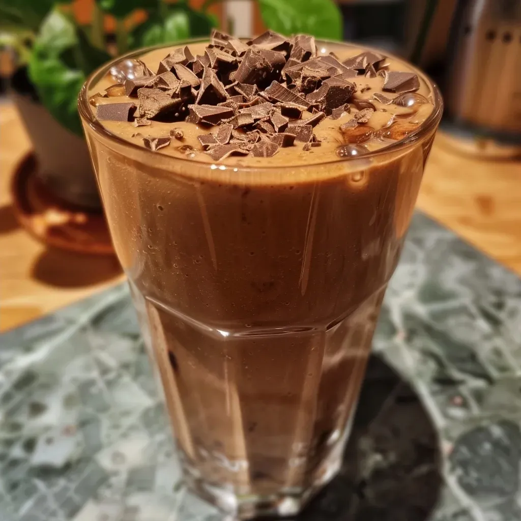 ['Close-up view of a creamy pear smoothie in a glass, with a sprinkle of cocoa powder on top.', 'Side view of a refreshing birnen smoothie, showcasing its thick texture and garnished with spices.', 'Detailed shot of a delicious pear smoothie, highlighting its vibrant color and frothy surface.', 'Smoothie glass filled with a rich birnen blend, accented with a dash of cinnamon and star anise.']