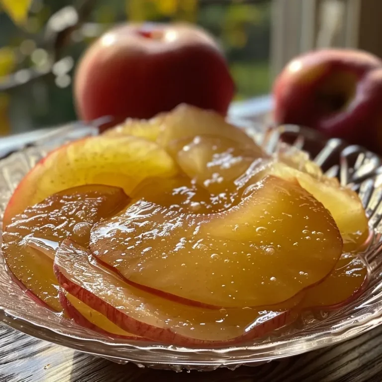 ['A close-up view of glistening Birnenkompott, featuring sliced ripe pears in a syrupy sauce.', 'A side view of Birnenkompott, showing juicy pears in a homemade sauce with a cinnamon stick.', 'A detailed look at Birnenkompott in a bowl, highlighting the smooth texture and rich color of the pear mixture.', 'A vibrant image of Birnenkompott, emphasizing the fresh pear chunks surrounded by syrup.']