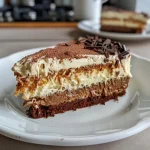 ['Close-up view of a juicy Birnentorte with pear slices on top.', 'Side view of a delicious Birnentorte showcasing layers of cream and pear.', 'Detailed shot of a Birnentorte highlighting its rich chocolate and pear filling.', 'A slice of Birnentorte displaying its creamy texture and decadent toppings.']