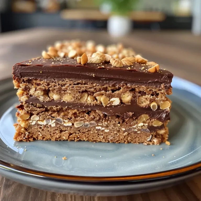 ['Close-up of a slice of gluten-free Maronen-Haselnusskuchen, showcasing its moist texture and chocolate chips.', 'Side view of a gluten-free chestnut and hazelnut cake with a glossy chocolate glaze and decorative chocolate chips.', 'A slice of gluten-free Maronen-Haselnusskuchen, highlighting its rich layers and soft crumb alongside chocolate drizzle.', 'Detailed view of a delicious gluten-free cake made with chestnuts and hazelnuts, topped with chocolate ganache.']