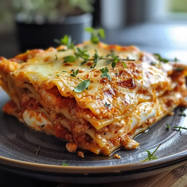 ['Close-up view of a juicy protein lasagna, showcasing layers and cheese.', 'Side view of a healthy protein lasagna, with distinct layers and melted mozzarella.', 'Detailed shot of low-calorie protein lasagna, featuring vibrant ingredients.', 'Appetizing close-up of protein lasagna, highlighting the cheese and vegetable layers.']