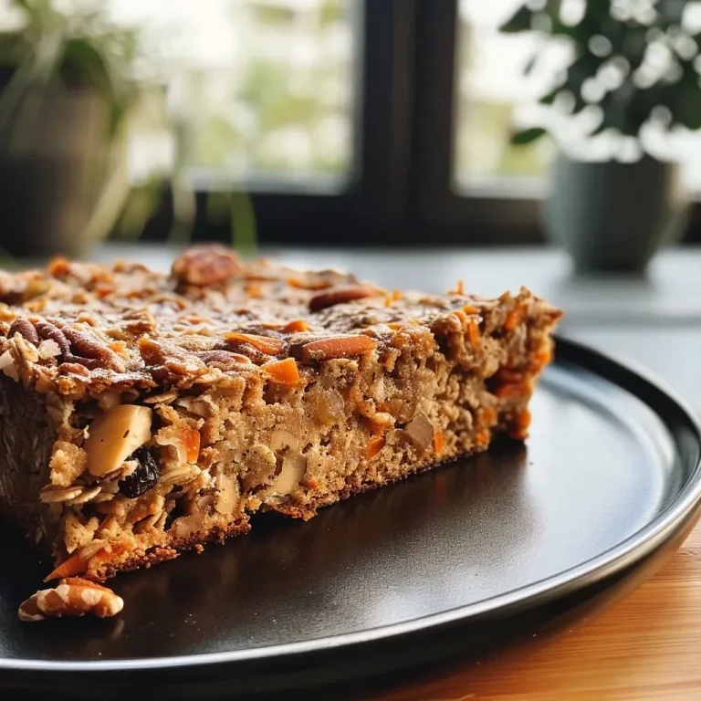 ['Close-up view of a bowl of carrot cake oatmeal topped with walnuts and raisins.', 'Side view of creamy oatmeal mixed with grated carrots in a textured bowl.', 'Delicious-looking carrot cake oatmeal garnished with nuts and cinnamon.', 'Tasty carrot cake-inspired oatmeal with visible ingredients like carrots and raisins.']