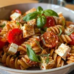 ['Close-up of a bowl of Kürbis Feta Protein Pasta with vibrant butternut squash and cherry tomatoes.', 'Side view of a rich, creamy Kürbis Feta Protein Pasta showcasing ingredients like Feta and herbs.', 'Dish of Kürbis Feta Protein Pasta with fresh butternut squash and colorful cherry tomatoes in focus.', 'Juicy Kürbis Feta Protein Pasta displayed with a variety of colorful ingredients and a rustic bowl.']