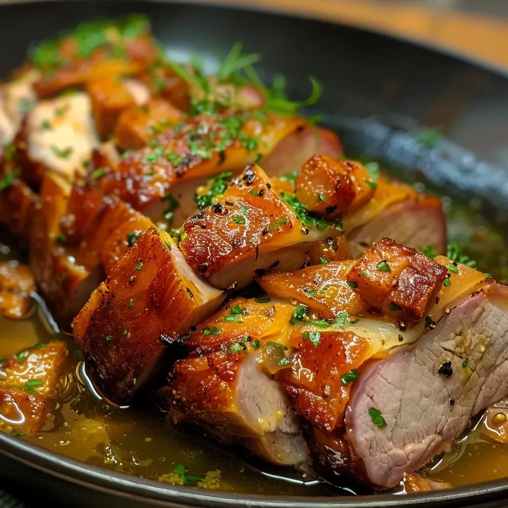 ['Close-up view of a steaming Kürbis-Linsen-Eintopf with vibrant colors.', 'Side angle of a hearty Kürbis-Linsen stew featuring chunks of pumpkin and lentils.', 'Delicious Kürbis-Linsen-Eintopf in a bowl, garnished with fresh parsley.', 'Warm, inviting Kürbis-Linsen stew filled with vegetables and spices.']