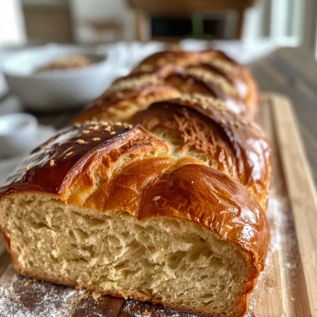 Close-up of Kürbisbrot featuring onions and ginger, with a golden-brown crust.