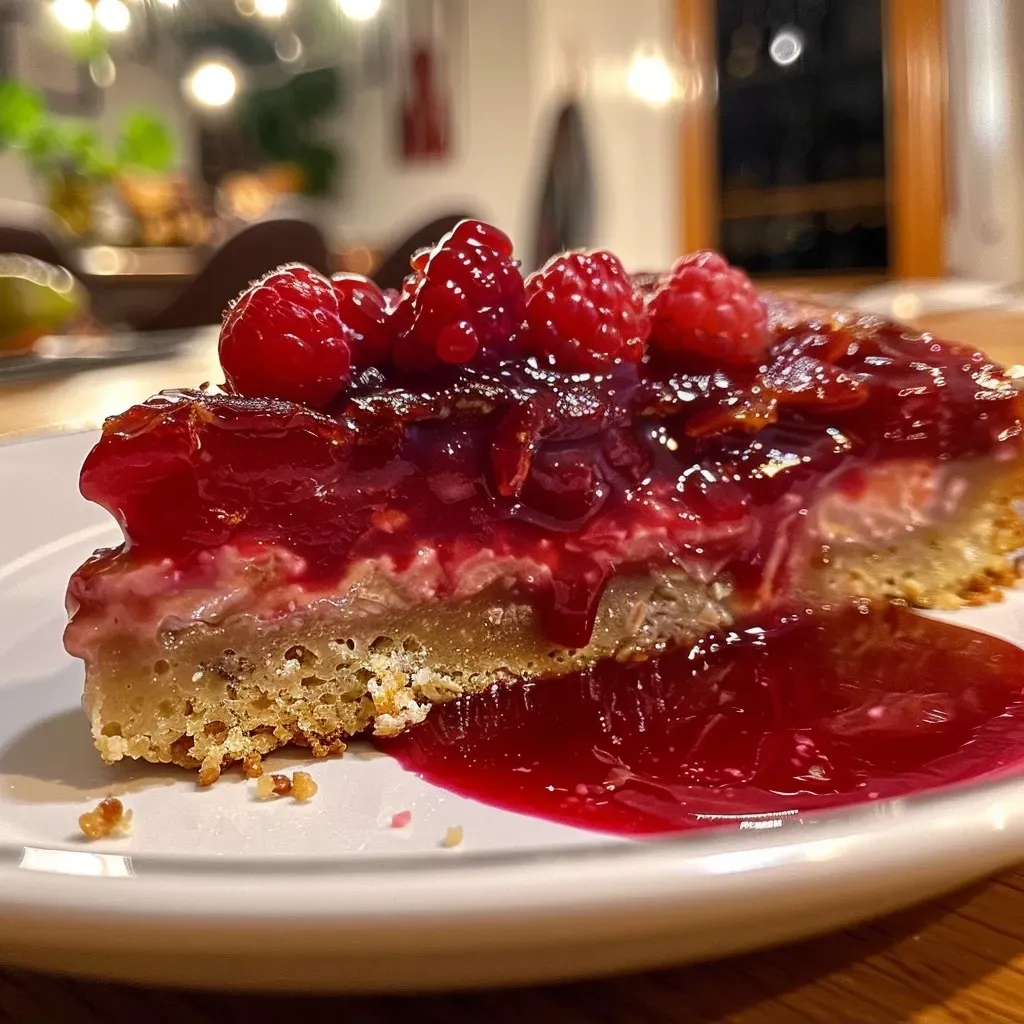 A close-up photo of vibrant, juicy Laktosefreie Rote-Bete-Pfannkuchen showcasing its rich color and ingredients.