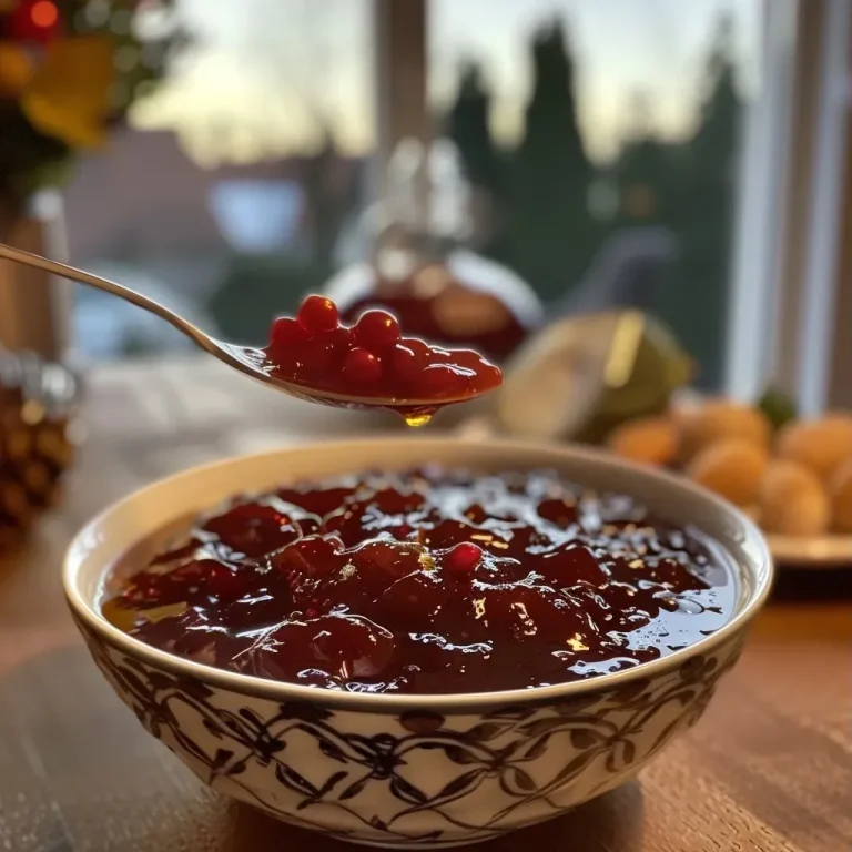['Close-up view of Low Carb Birnen-Zimt-Marmelade in a glass jar with a spoon.', 'Juicy Low Carb pear cinnamon jam presented on a wooden table.', 'A transparent jar filled with Low Carb Birnen-Zimt-Marmelade and spices.', 'Side view of a dish containing Low Carb Birnen-Zimt-Marmelade with cinnamon and cloves.']