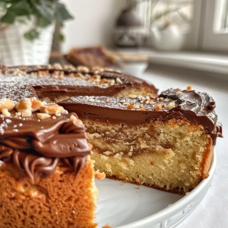 ['Close-up view of a moist, flourless chestnut cake garnished with powdered sugar.', 'Side view of a delicious Maronikuchen ohne Mehl showcasing its rich texture and chocolate dusting.', 'Close-up of a slice of Maronikuchen, highlighting its chocolatey layers and chestnut ingredients.', 'Detailed shot of a flourless chestnut cake with a dusting of powdered sugar on top.']