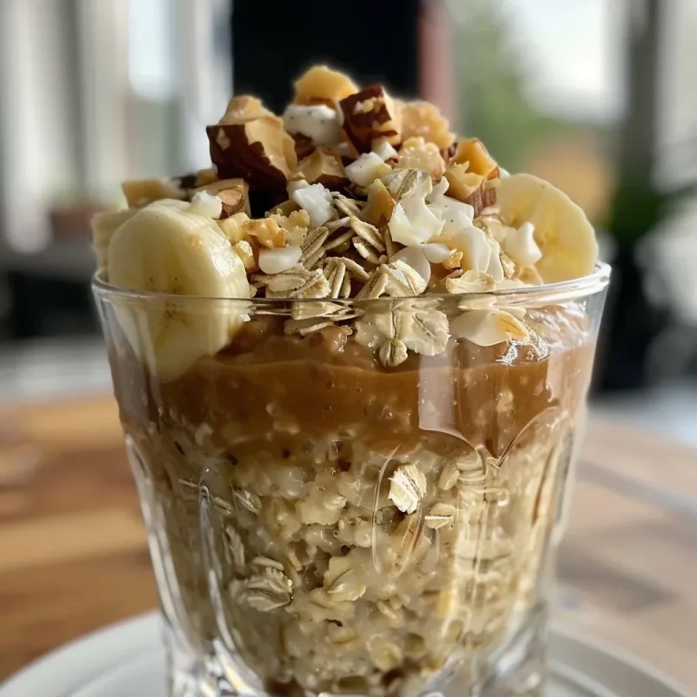 ['Close-up view of creamy overnight oats in a glass jar garnished with fresh fruits.', 'Side perspective of a bowl of overnight oats with visible ingredients like oats and oat drink.', 'Delicious overnight oats in a clear container, showcasing a smooth texture and toppings.', 'A close-up photo of overnight oats highlighting the vibrant colors of fruits on top.']