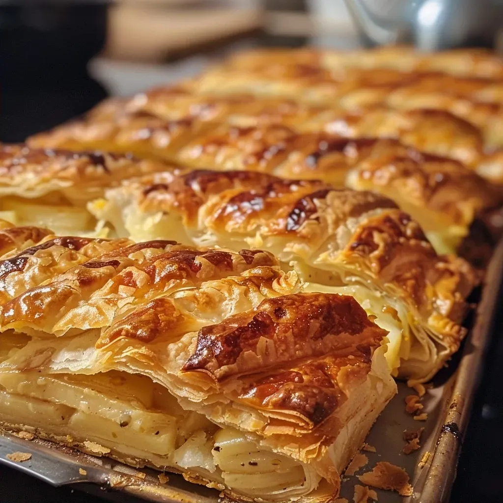 ['Close-up view of crispy Pastinaken-Möhren-Reibekuchen served on a plate.', 'Golden-brown Reibekuchen made from parsnips, carrots, and potatoes, garnished with herbs.', 'Deliciously fried Pastinaken-Möhren-Reibekuchen displayed with a side of applesauce.', 'Side view of a stack of Reibekuchen, highlighting their crunchy texture and golden color.']