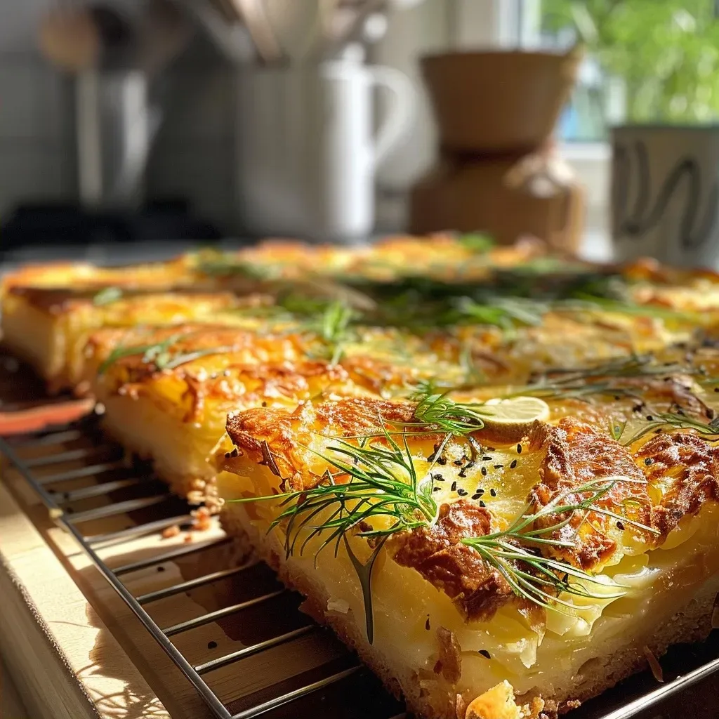 ['Close-up view of Schnittlauchpfannkuchen with asparagus, showing green chives and golden-brown pancakes.', 'Side view of delicious Schnittlauchpfannkuchen, garnished with fresh asparagus and chives.', 'Appetizing shot of Schnittlauchpfannkuchen with spears of asparagus, displaying a fluffy texture.', 'Juicy Schnittlauchpfannkuchen with visible asparagus, decorated with a dollop of cream.']