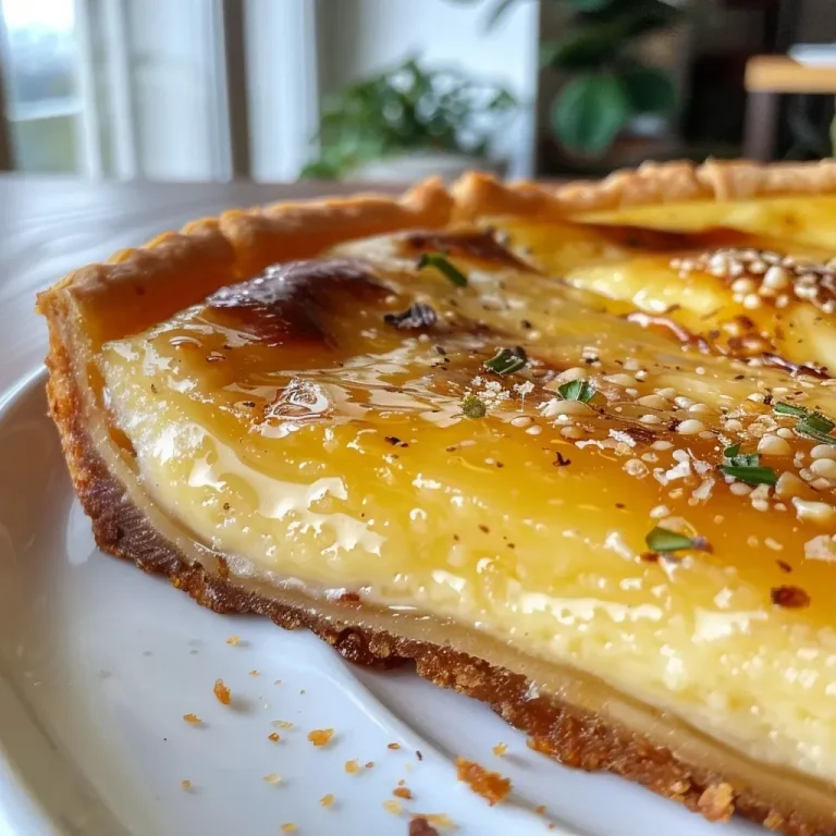 ['Close-up of a slice of Süßkartoffel Käsekuchen, showcasing its creamy texture and sweet potato topping.', 'Side view of a juicy slice of Süßkartoffel Käsekuchen with a smooth surface and a vibrant orange hue.', 'Detailed view of a delicious Süßkartoffel Käsekuchen slice on a plate, highlighting its rich filling and crust.', 'Appetizing photo of Süßkartoffel Käsekuchen, revealing a moist interior and a slightly golden-brown crust.']