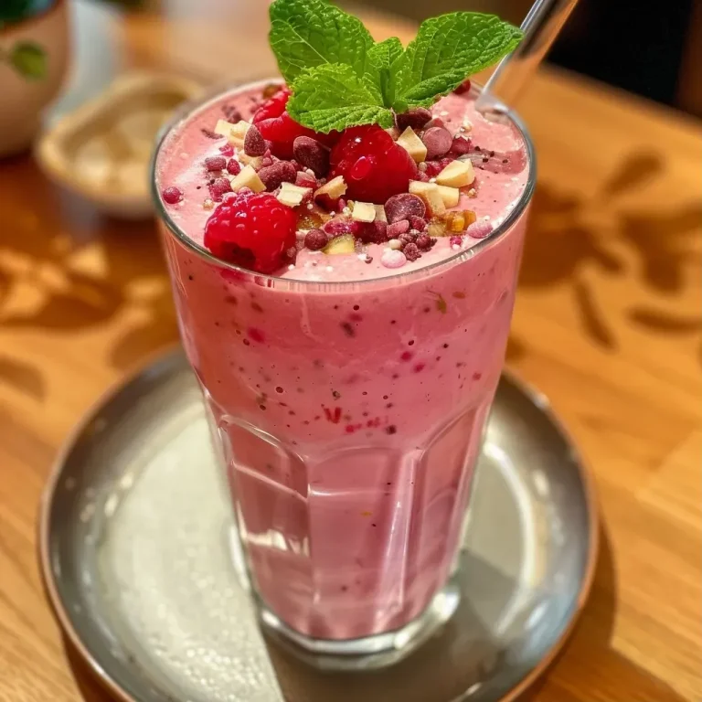 ['Close-up view of a refreshing Trauben Shake with grapes, lemon, and mint.', 'Side view of a creamy Trauben Shake garnished with mint leaves.', 'Juicy Trauben Shake featuring red grapes and a hint of lemon juice.', 'Detailed image of a smoothie made with red grapes and buttermilk.']