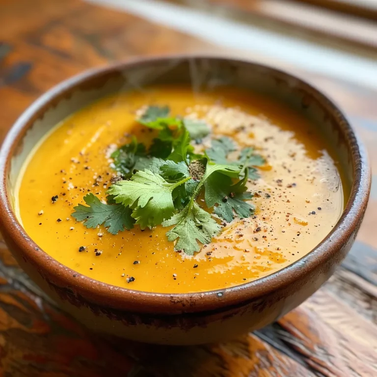 ['Creamy pumpkin soup in a bowl, with a side view displaying its rich texture and color.', 'Close-up of Hokkaido pumpkin soup, showcasing its vibrant orange hue and garnishes.', 'Delicious looking pumpkin soup with coconut milk, served with fresh herbs on top.', 'A bowl of creamy soup made from Hokkaido pumpkin, highlighting its smooth consistency.']