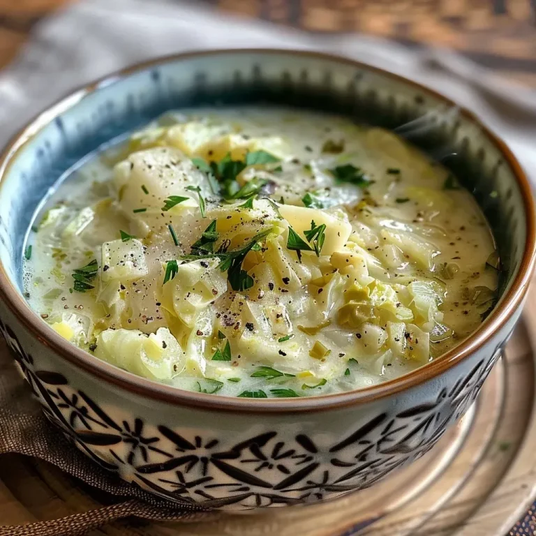 ['Close-up view of creamy German Savoy cabbage puree in a bowl.', 'Side view of luscious Wirsing puree with a smooth texture.', 'Juicy German savoy cabbage puree served in a rustic dish.', 'Thick and velvety Wirsingpüree garnished elegantly.']