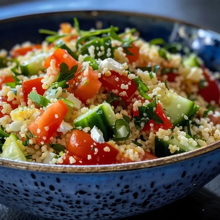Couscous Salat mit Feta