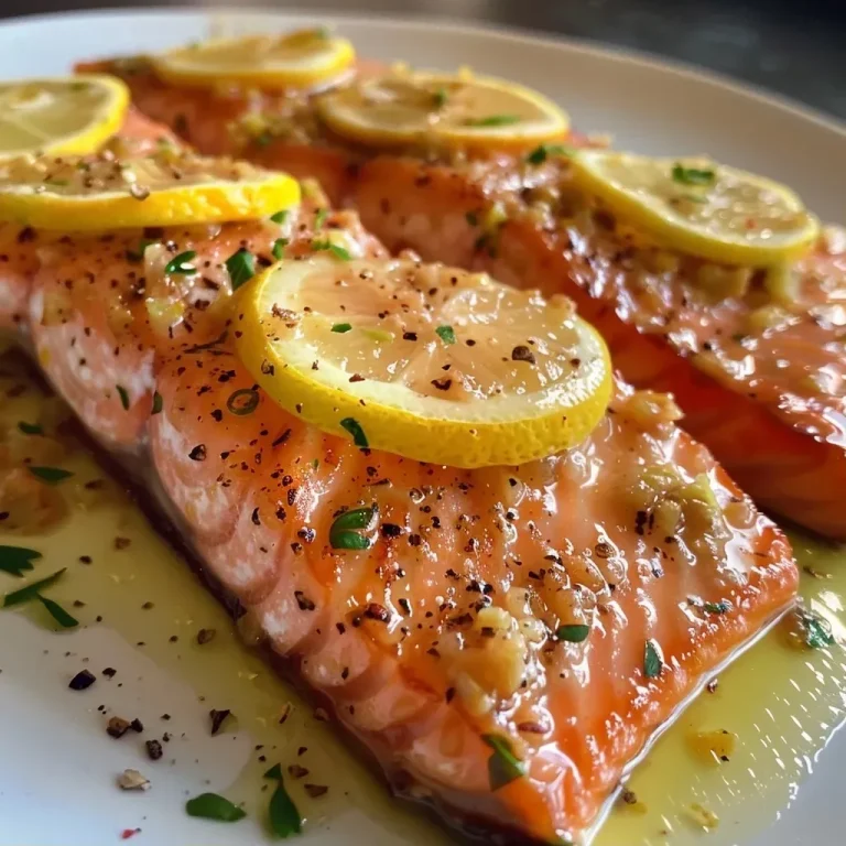 Frischer Genuss: Zitronen-Knoblauch-Lachs in Minuten