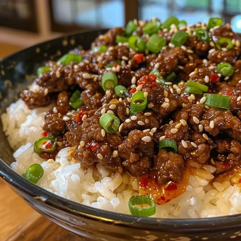 Schmackhafte Fusion: Die Koreanische Hackfleisch-Bowl für jeden Tag Koreanisches Hackfleisch-Bowl