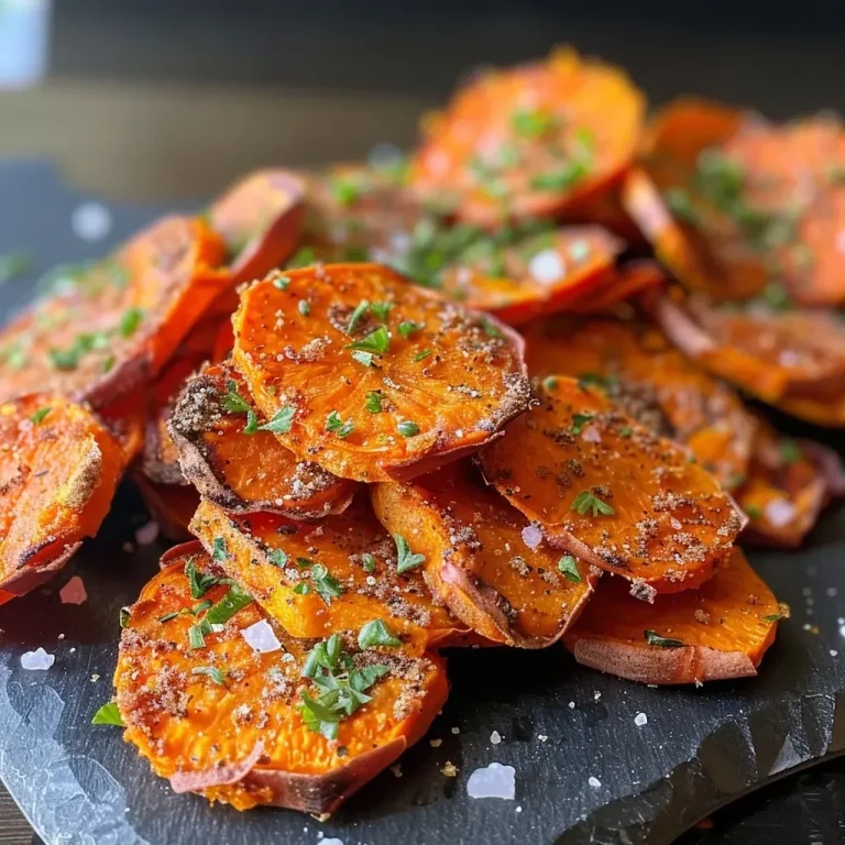 Knusprige Süßkartoffel-Chips: Geschmacklich Überzeugend und Einfach Zubereitet Krosse Süßkartoffel-Chips: Gesund snacken leicht gemacht