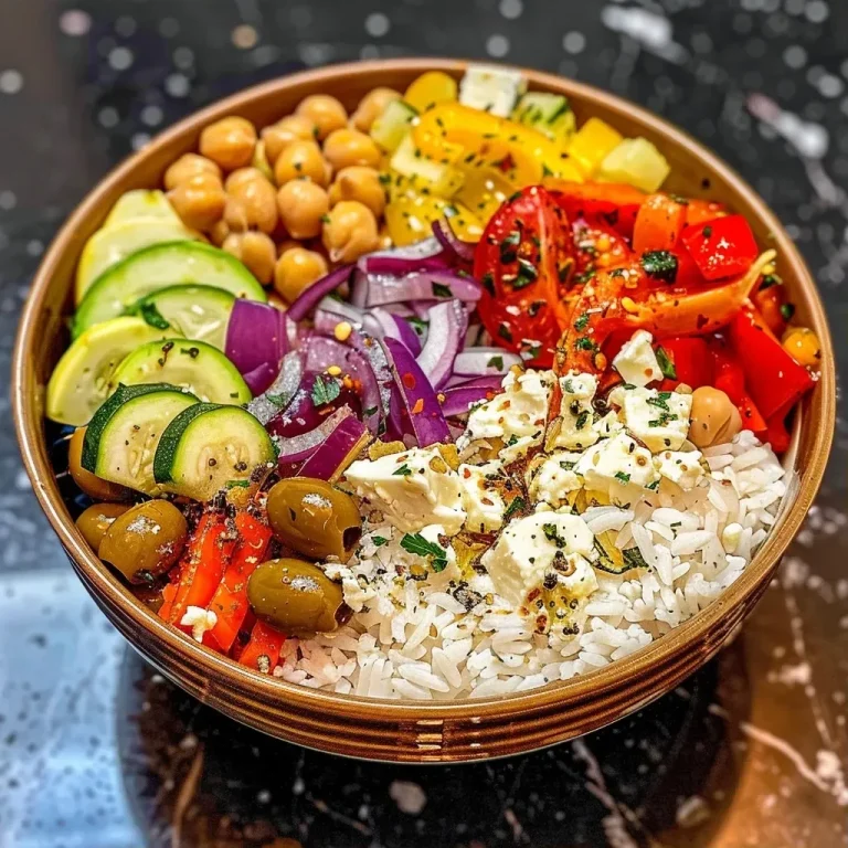 Genussvolle Reis-Bowl: Mediterrane Aromen für Jeden Tag Mediterrane Reis-Bowl