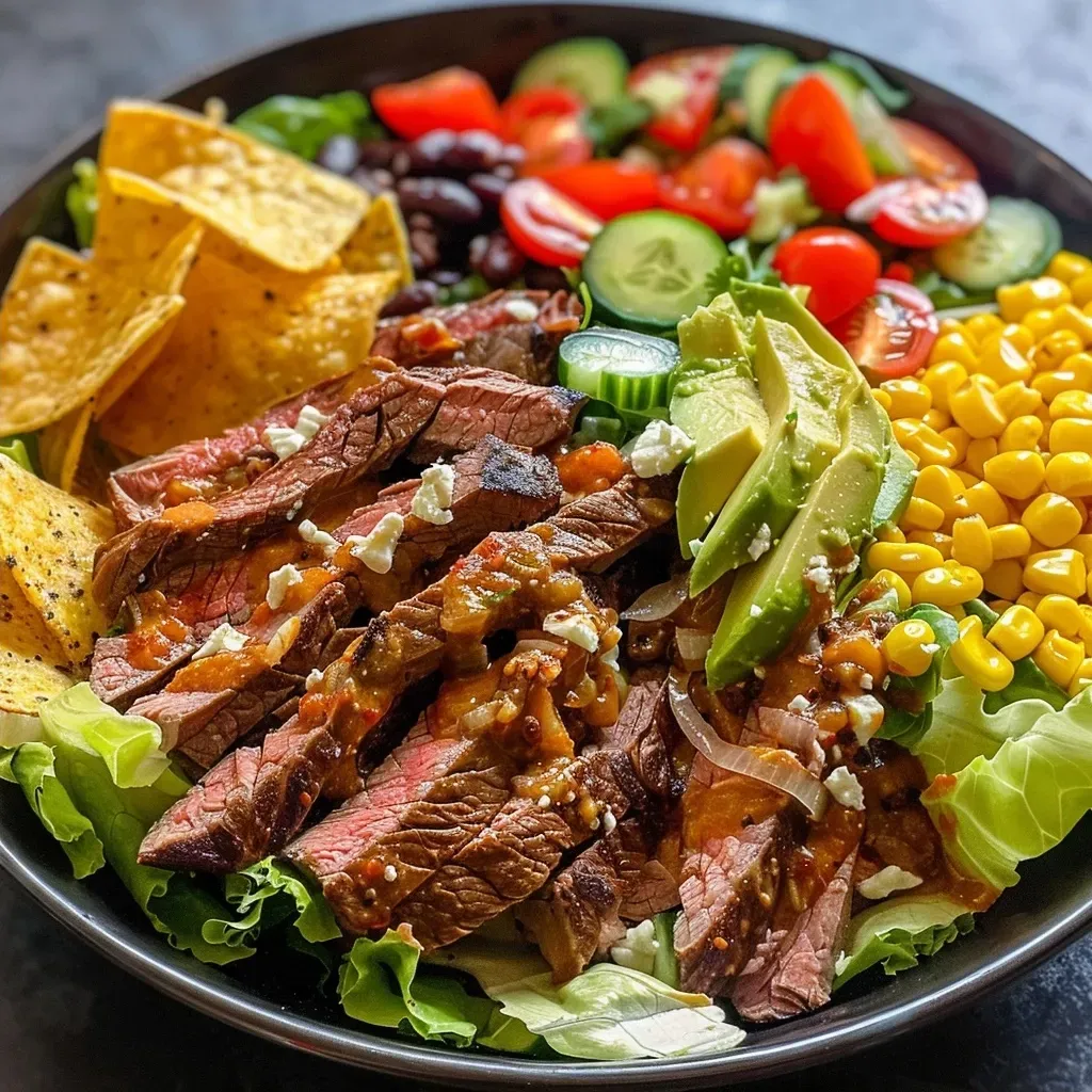 Steak Taco Salad