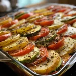 Tomaten-Zucchini-Kartoffel-Gratin