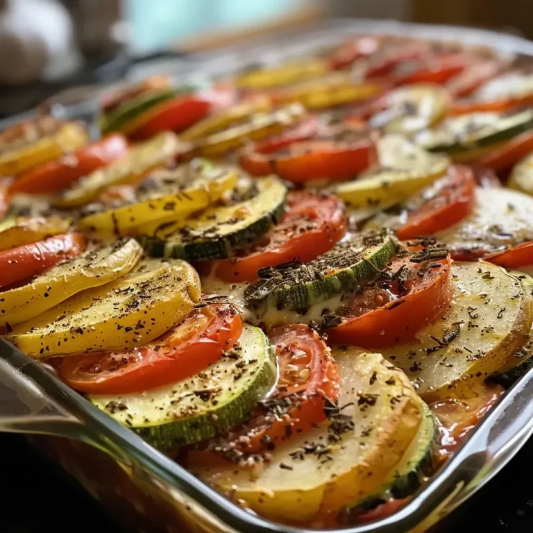 Tomaten-Zucchini-Kartoffel-Gratin