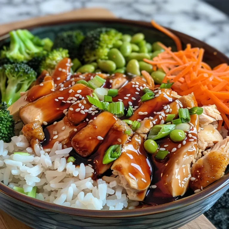 Sabor Japonés en 30 Minutos: Teriyaki Chicken Bowl para Todos 30-Minute Teriyaki Chicken Bowl Your Family Will Crave