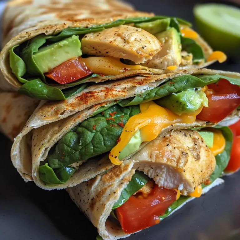Crujiente Placer: Tu Crunch Wrap Saludable Gesunder Chicken Crunch Wrap: Knusprig und Lecker!